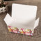 手作りされたアイボリー紙箱の折る空想のギフト用の箱ISO9001