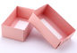 美しいピンクのクリスマスのギフトのための色によって印刷されるアイボリー紙箱折り畳み式350gsm