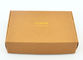 郵送の包装のためのハンドメイドの折り畳み式のクラフト紙箱